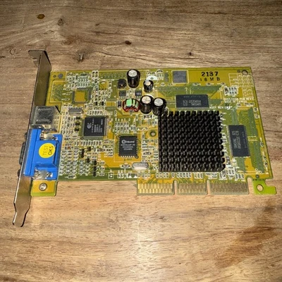 NVIDIA Riva Vanta TNT 2 vanta M64 16 MB Graphics card universal AGP VINTAGE - Image 1 of 2