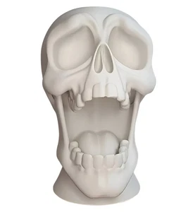 Singendes Skelett, Totenkopf Harz, Gips, Seife, Kerze Silikonform 0-86 - Bild 1 von 2