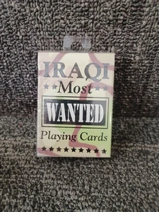 Mazzo di carte da gioco Iraqi Most Wanted (sigillato) - Foto 1 di 2