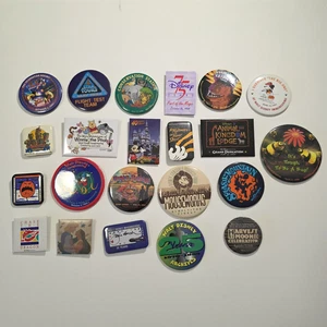 Vintage Collectible Disney Button Pins Mixed Lot Mickey Mouse 90s Anniversary - Picture 1 of 7