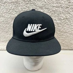 Nike Pro Futura Hat Snapback Black Dri-Fit Embroidered Logo - Picture 1 of 6