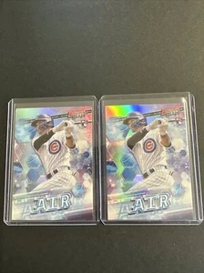 Lotto di 2 carte Seiya Suzuki 2022 Bowman's Best Refractor Air Elements #EE-2 Cubs - Foto 1 di 6
