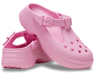 Crocs CLASSIC MARY JANE CLOG Pink Tweed Size M4/W6-M9/W11 - Picture 1 of 6