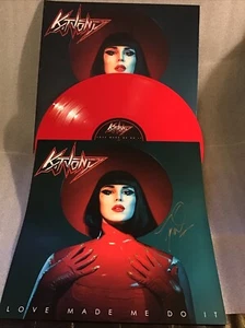 Vinyl Records - Kat Von D - Love Made Me Do It- Limited Edition Red + Signed - Picture 1 of 18