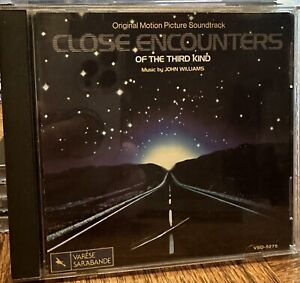 CLOSE ENCOUNTERS OF THE THIRD KIND Original Soundtrack CD John Williams VG+