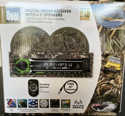Dual Outdoor Digital Media Receiver/6.5” Speakers MCP265C - Image 1 of 4