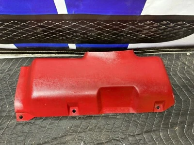 Ford Mustang 1990-93 columna de dirección debajo del tablero moldura rodillera, OEM rojo Foto 1 de 3