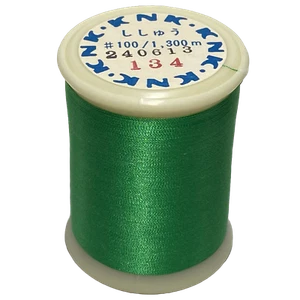 Kanagawa Kinsuzu 100 Silk Thread, 23 dtex 3x2, 1300m, 42 Vibrant Colors - Picture 1 of 52