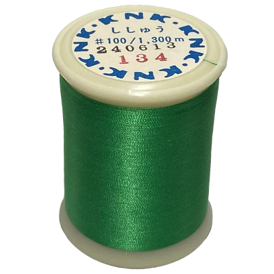 Kanagawa Kinsuzu 100 Silk Thread, 23 dtex 3x2, 1300m, 42 Vibrant Colors - Image 1 of 4
