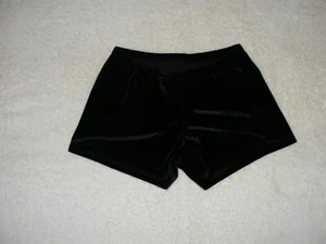 Pantaloncini Tumblewear velluto nero - strass - taglia L - Foto 1 di 3