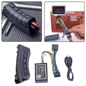 Car Steering Wheel Remote Control For 2 DIN Android Player Backlight Radio S9T2 - Picture 1 of 14