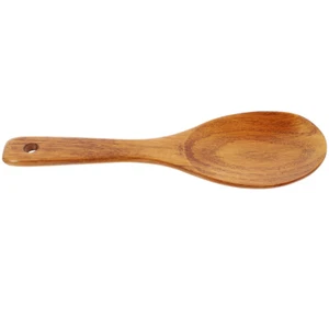 Fruit Spoon Jelly Spoon Wooden Rice Scoop Wood Spoons Cooking - Picture 1 of 12