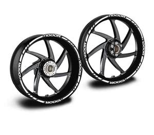 Adesivi cerchi per moto honda cb1000r bianchi 17 pollici - Picture 1 of 1