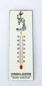 CORDES & SLUITER Werbegeschenk aus den 1950./60. Jahren: THERMOMETER - Bild 1 von 1