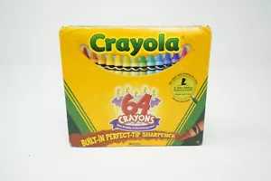 Crayola 64 Pastelli - Edizione 50° Anniversario (1958-2008) Scatola Nuova Danneggiata - Foto 1 di 7