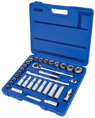 Laser Tools 3284 Professional Socket Set 1/2 Drive Chrome Vanadium - Image 1 of 4
