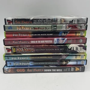 Inuyasha Anime DVD Lot on 10 Discs Japanese Language English Subtitles - Picture 1 of 7