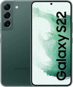 Samsung Galaxy S22 SM-S901B/DS 50MP 128GB 8GB Unlocked Android Smartphone Green - Afbeelding 1 van 3