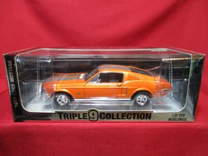 1:18 Scale 1968 Ford Mustang GT Triple 9 Ltd Edition Diecast Model Muscle Car - Picture 1 of 4