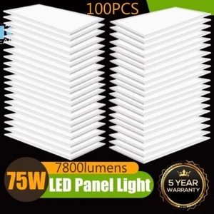 0-10V Dimmable 2X4 LED Flat Panel Light,75W 8400 LM LED Ceiling Light-ETL Listed - Picture 1 of 21