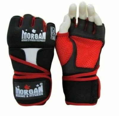 V2 Elite Gel Shock Hand Wraps - Boxing MMA Muay Thai Slip-Ons - Morgan Sports - Image 1 of 4