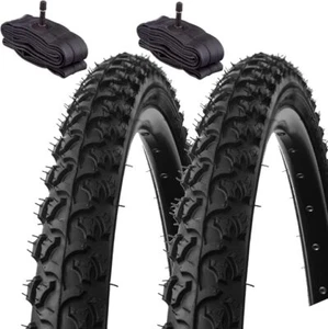 2 REIFEN KENDA DÜBEL SCHWARZ MTB 24 X 1.95 (50-507) + KAMMERN AMERIKA - Bild 1 von 1