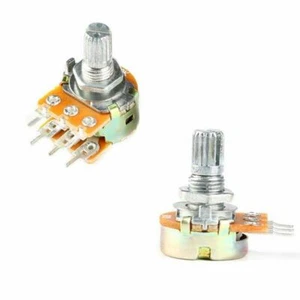 WH148 B1K 2K - B1M Ohm Linear Taper Rotary Potentiometer Panel Pot 3-PIN/6-PIN - Picture 1 of 11