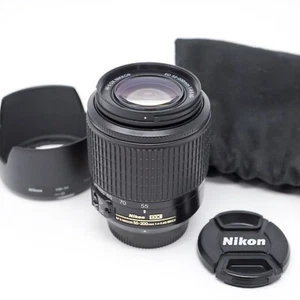 Nikon AF-S DX Nikkor 55-200mm f/4-5.6G ED Telephoto Zoom Lens - Excellent Cond. - Picture 1 of 8