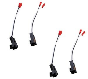 IMC AUDIO SPEAKER CONNECTOR HARNESS FOR BUICK CADILLAC CHEVROLET + Total of 4