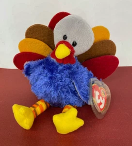 TY 2006 ❤ BEANIE BABY ❤ "Stuffed" the Thanksgiving Day Turkey - Soft Toy Plush - Bild 1 von 6
