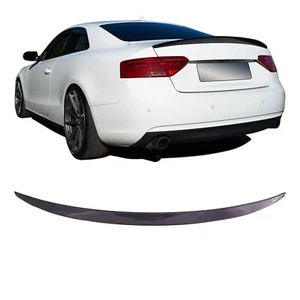 Heckspoiler Spoilerlippe SCHWARZ GLANZ mit ABE für Audi A5 8T Coupe ab 2007-2016 - Bild 1 von 2