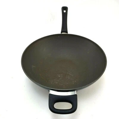 Scanpan Titanium 4.5 Quart 10.25" Long Frying Pan 2001+ Black Used Condition   - Image 1 of 4