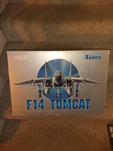 Franklin Mint Armour CDC Collection F-14 Tomcat VX-4 1999 Black Bunny 1:48 READ - Picture 1 of 20