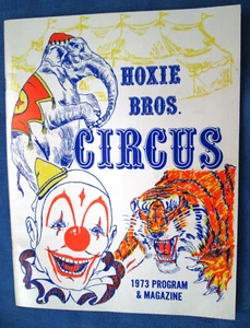 1973 Hoxie Bros. Circus Magazine & Program - NICE! - Picture 1 of 1