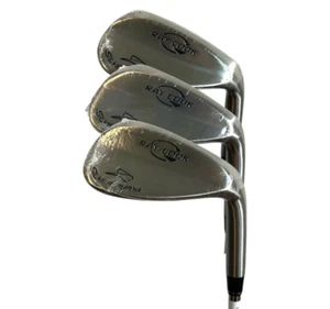 Ray Cook Silver Ray Wedge Set 52 56 60 Degree Wedges Right Hand Steel Brand New - Picture 1 of 13