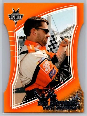 2003 Press Pass Optima Fan Favorite Tony Stewart #FF23 NASCAR Insert - Image 1 of 2