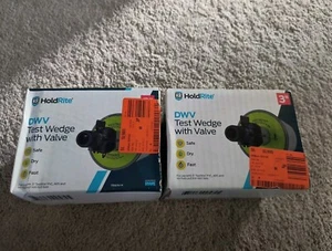 BRAND NEW Lot of 2 HoldRite 3" DMV Test Wedge with Valve - Picture 1 of 4