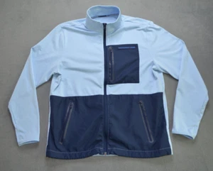 Chaqueta Southern Tide T3 Sea Foam Performance Tela Polar Cremallera Completa Para Hombre M Azul - Imagen 1 de 11