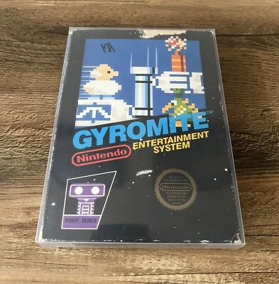 Gyromite. NES. Nintendo. Complete. CIB. Manual & Box. 5 Screw. Authentic. Tested - Image 1 of 4