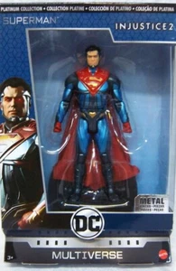DC Multiverse Injustice 2: SUPERMAN 6.5" Platinum Collection Figure Metal Mattel - Bild 1 von 8