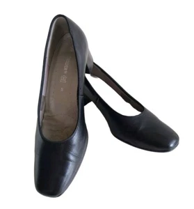 Damen Pumps Salamander Echtleder Schwarz Größe 38 - Bild 1 von 5