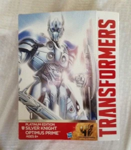 TRANSFORMERS SILVER KNIGHT OPTIMUS PRIME PLATINUM EDITION LÍDER - Imagen 1 de 12