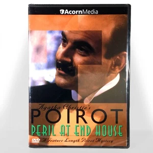 Poirot - Peril At End House (DVD, 1990, Full Screen)  Brand New !   David Suchet - Imagen 1 de 3