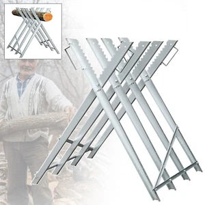 Sägebock klappbar Sägegestell Kettensäge Holzschneidebock Holzsägebock Säge - Bild 1 von 9