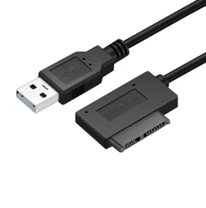 3 Stück Laptop Optisches Laufwerk Line SATA auf USB2.0 Adapter Line 6 + 7P Adapter Box - Bild 1 von 5