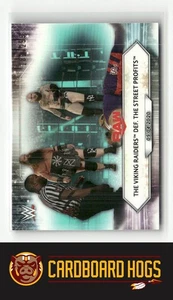 2021 Topps WWE #66 The Viking Raiders def. The Street Profits Raw Aqua 181/299 - Bild 1 von 2