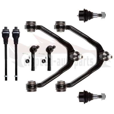 8pcs Front Ball Joints Control Arms Tie Rod Ends For 2000-2006 GMC Yukon XL 1500 - Image 1 of 4