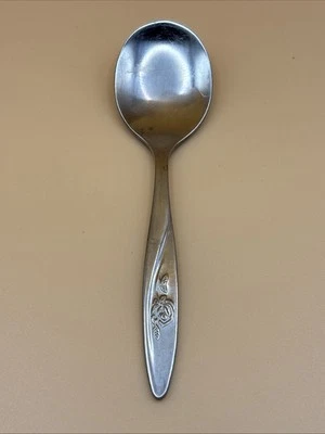 Colher de bebê vintage design rosa Taiwan aço inoxidável - Imagem 1 de 4