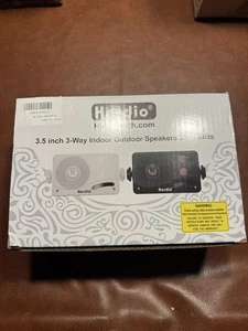 Herdio bluetooth outdoor speakers 2pk  - Picture 1 of 10