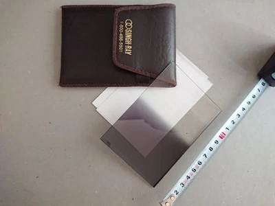 Singh‑Ray Galen-Rowell ND‑2 Filter 84×120mm w/ Pouch for analog and digital - Image 1 of 4